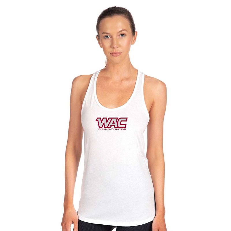 Women's Western Athletic Conference  Next Level Ideal Racerback Tank